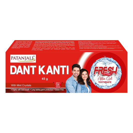 Patanjali Dant Kanti Fresh Active Gel Toothpaste