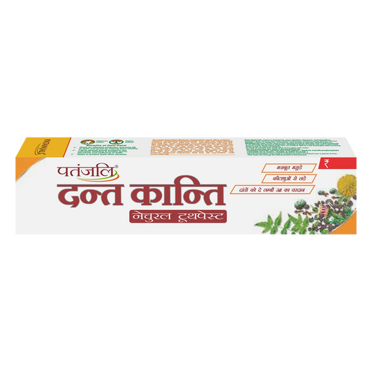 【Patanjali】 Patanjali Dant Kanti Natural Toothpaste 40g｜パタンジャリ ダントカンティ ナチュラルトゥースペースト｜100g