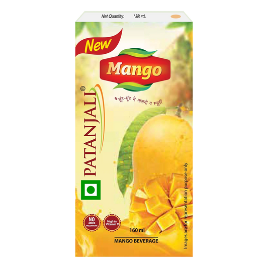 Natural Mango Beverage (Tetra Pack) (160 ml)