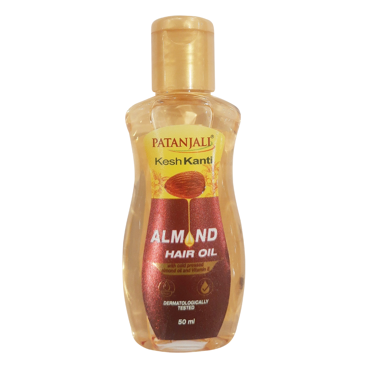 【Patanjali】 Patanjali Almond Hair Oil 50g｜パタンジャリ アーモンド ヘアオイル（小）｜50g