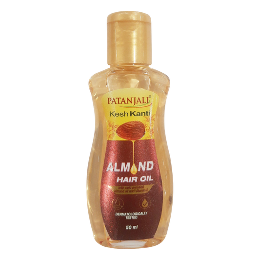 【Patanjali】 Patanjali Almond Hair Oil 50g｜パタンジャリ アーモンド ヘアオイル（小）｜50g