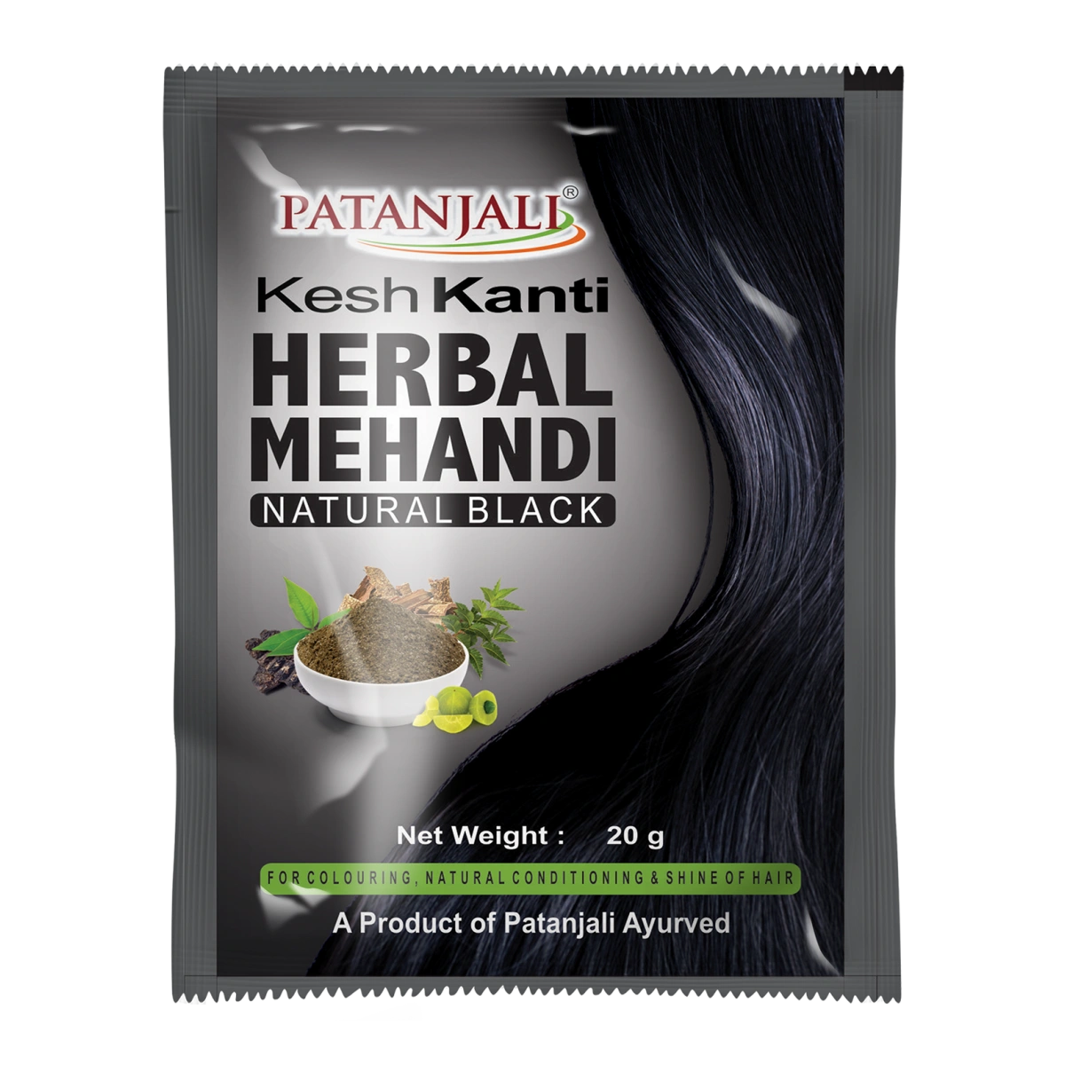 Patanjali Kesh Kanti Herbal Mehandi (Natural Black)