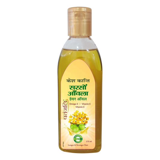 Patanjali Kesh Kanti Sarson Amla Hair Oil