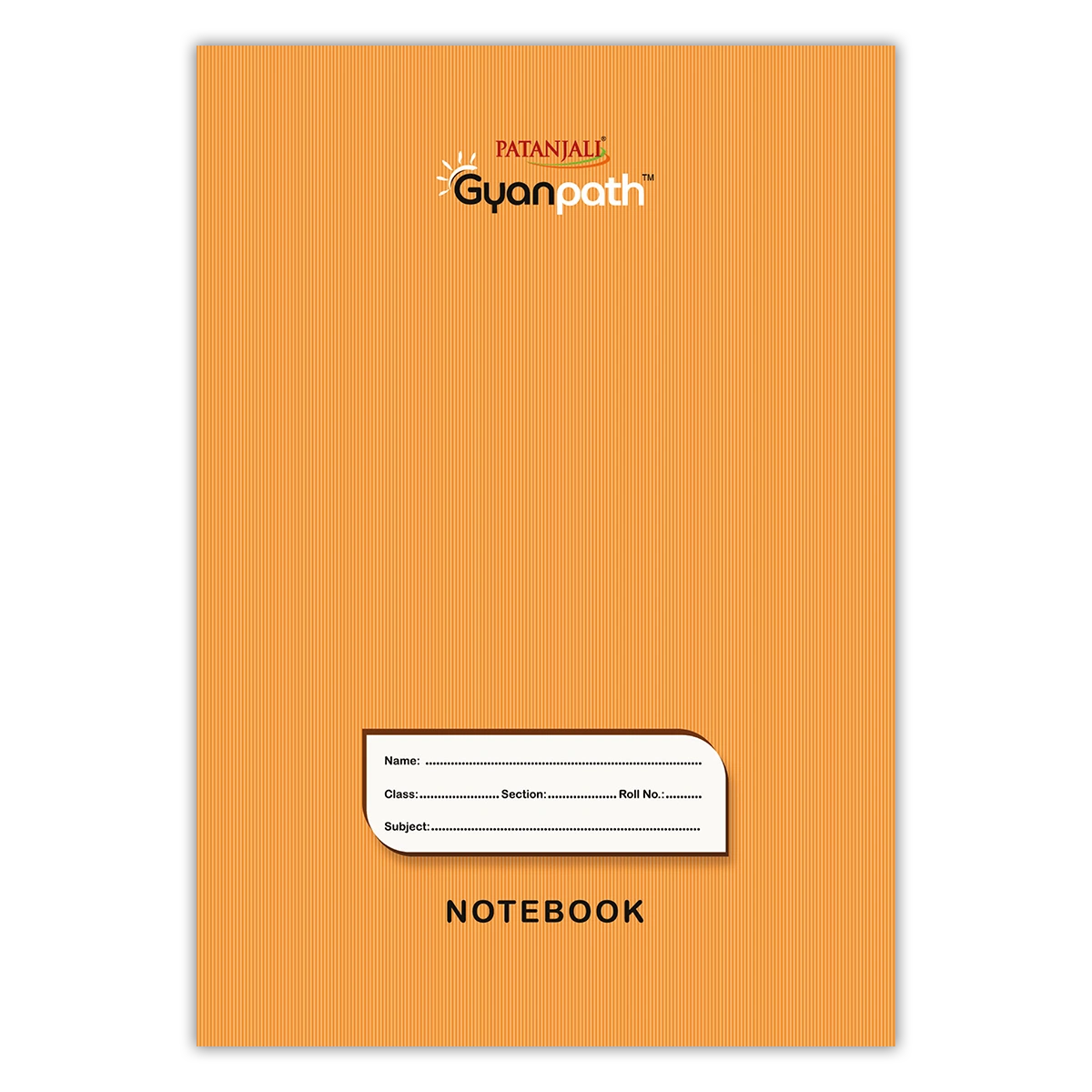 Gyanpath16.5x23.5 Cm S. Orange 120p 5 Line