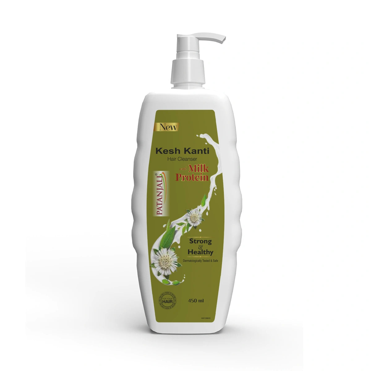 Patanjali Kesh Kanti Milk Protein Hair Cleanser (450 ml)