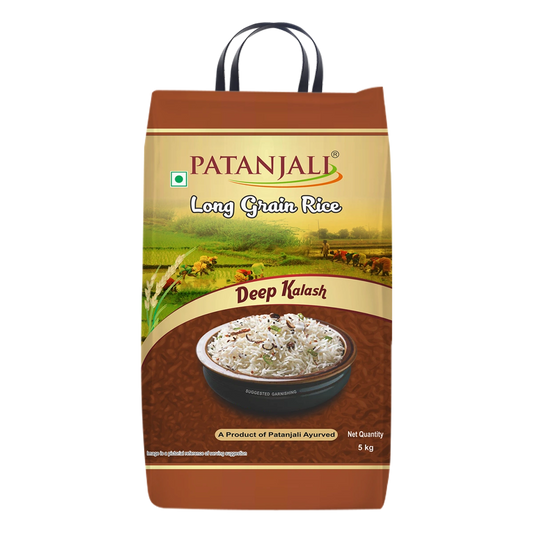 【Patanjali】 Patanjali Deep Kalash Rice 5000g｜パタンジャリ ディープカラシュ ライス｜5000g