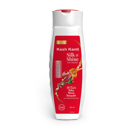 Patanjali Kesh Kanti Hair Cleanser Silk & Shine (200 ml) 180g