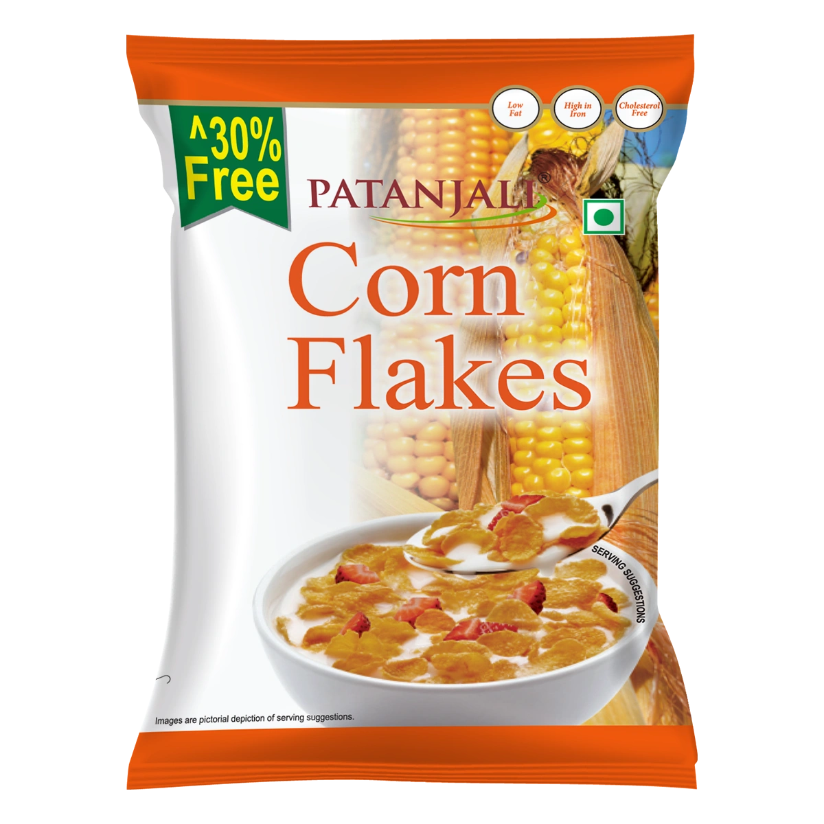 Patanjali Corn Flakes Mix (500 g) 35g