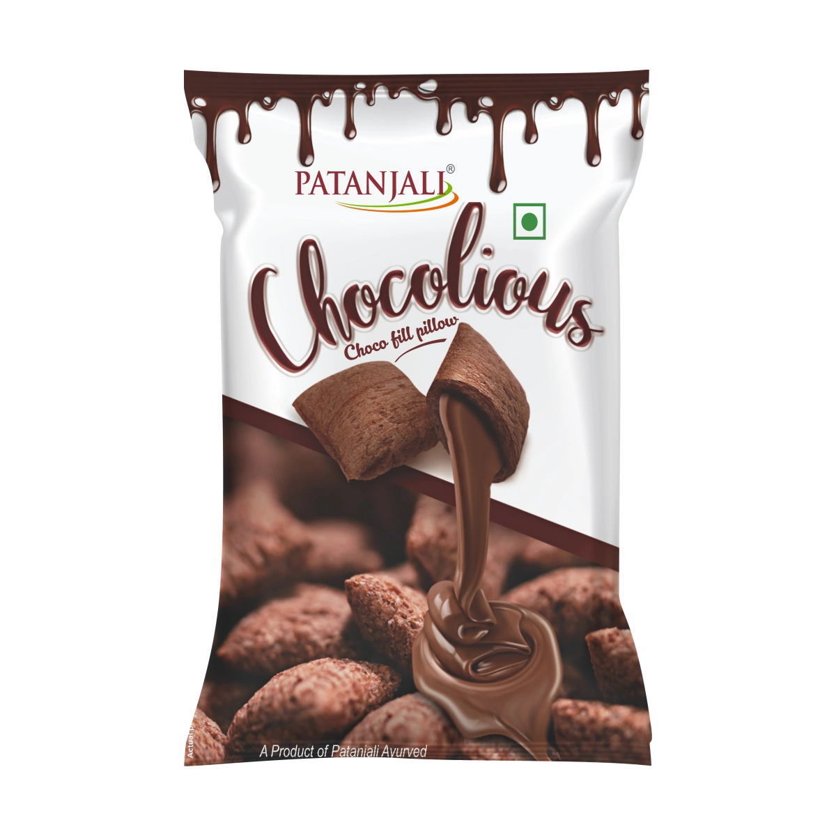 Patanjali Chocolious- Choco Fill Pillow (125 g) 20g