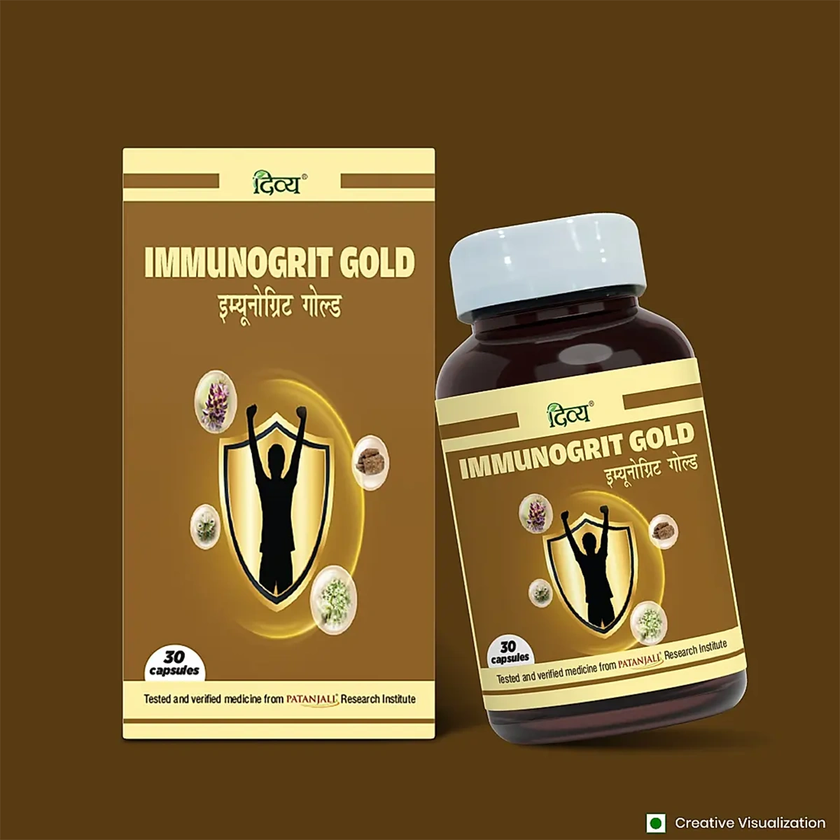 Divya Immunogrit Gold Capsule 30 N (18 Gram)