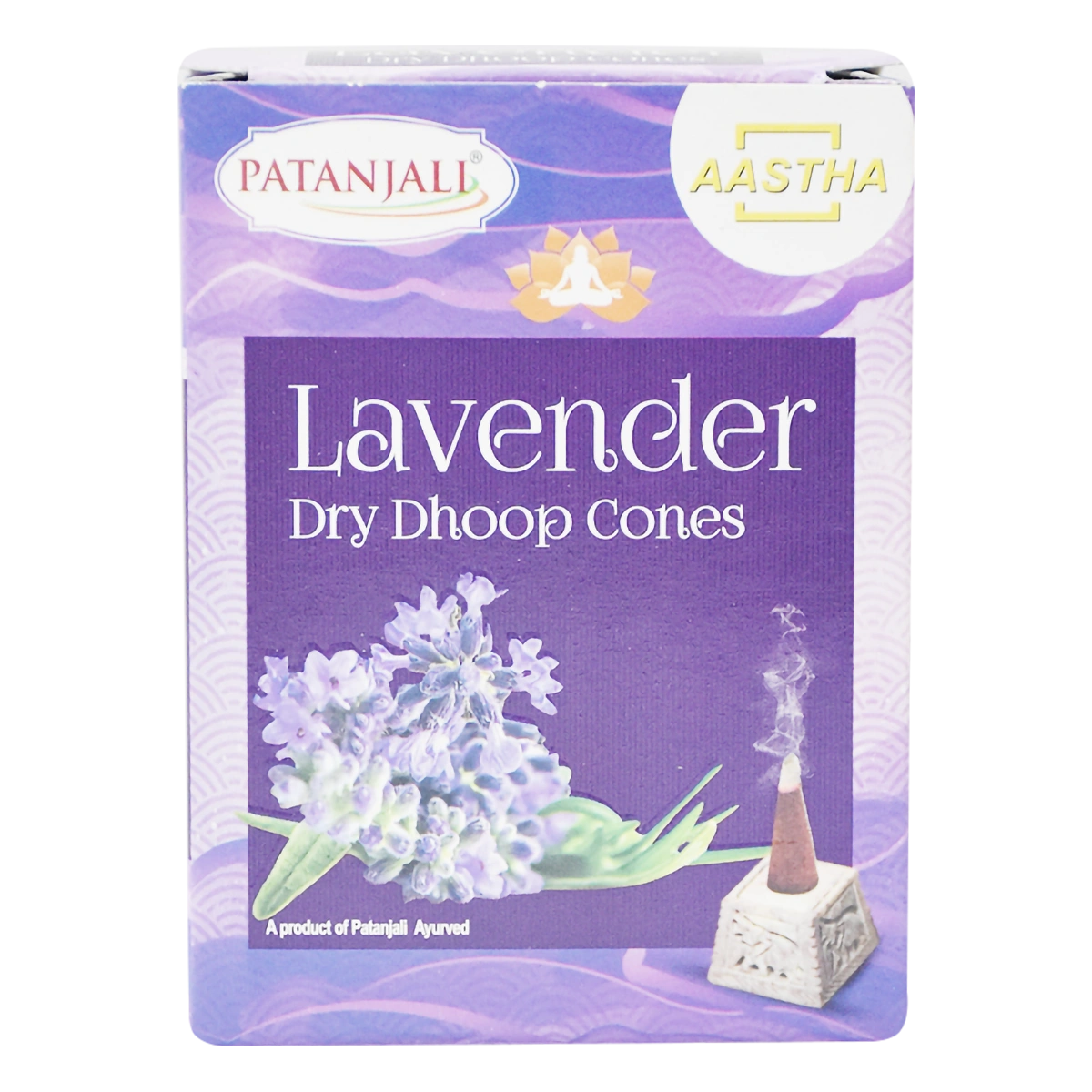 Aastha Lavender Dry Dhoop Cone