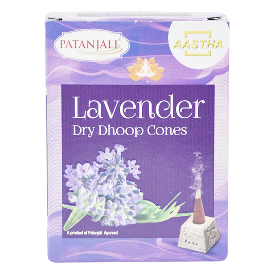 Aastha Lavender Dry Dhoop Cone