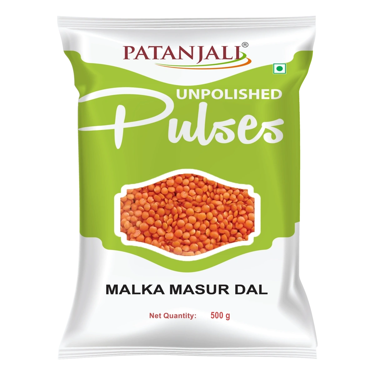 Patanjali Unpolished Malka Masur Dal 500g