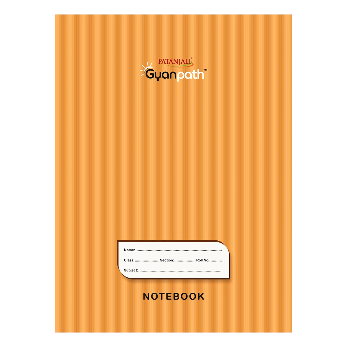 Gyanpath 18x24 Cm K. Orange 172p 5 Line