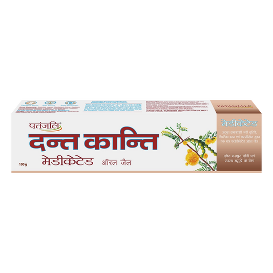 Patanjali Dant Kanti Medicated Oral Gel Toothpaste (100 g)