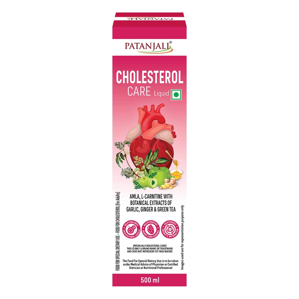 Patanjali Cholesterol Care Liquid (500 ml)