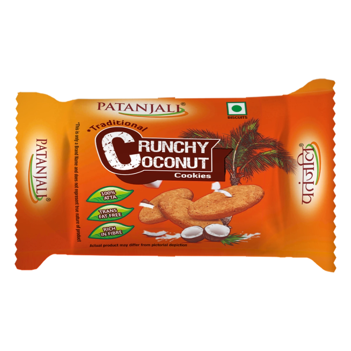 Patanjali Crunchy Coconut Cookies