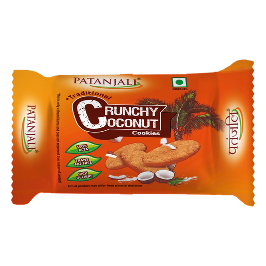 Patanjali Crunchy Coconut Cookies