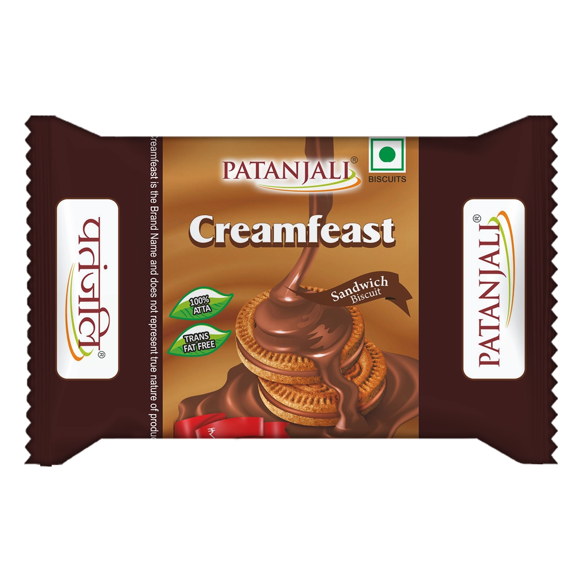 Patanjali Creamfeast Chocolate Biscuit 65g