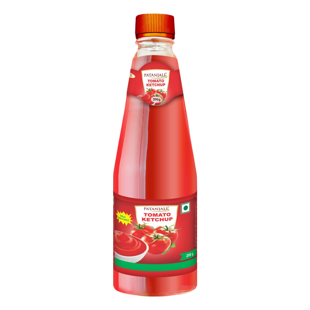 Patanjali Tomato Ketchup W/o Onion Garlic (B) (500 g) 200g