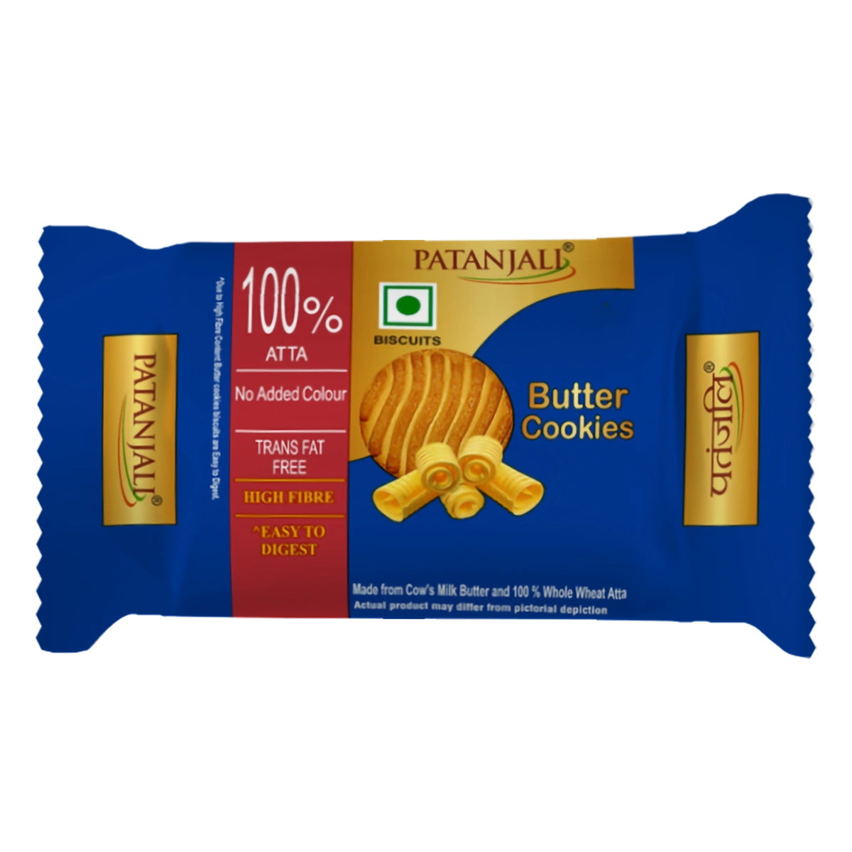 Patanjali Butter Cookies (60 Gram) 30g