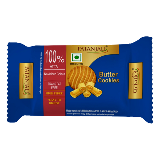 Patanjali Butter Cookies (60 Gram) 30g