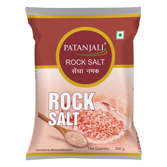 【Patanjali】 Patanjali Sendha Namak (Rock Salt) 200g｜パタンジャリ センダー岩塩｜200g
