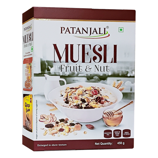 Patanjali Muesli Fruit & Nut 450g