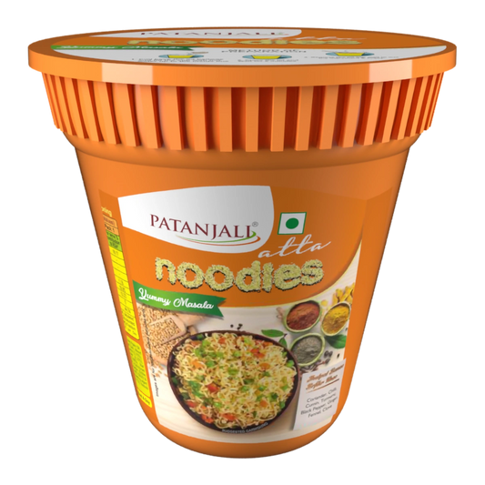 Patanjali Atta Cup Noodles Yummy Masala (70 g)
