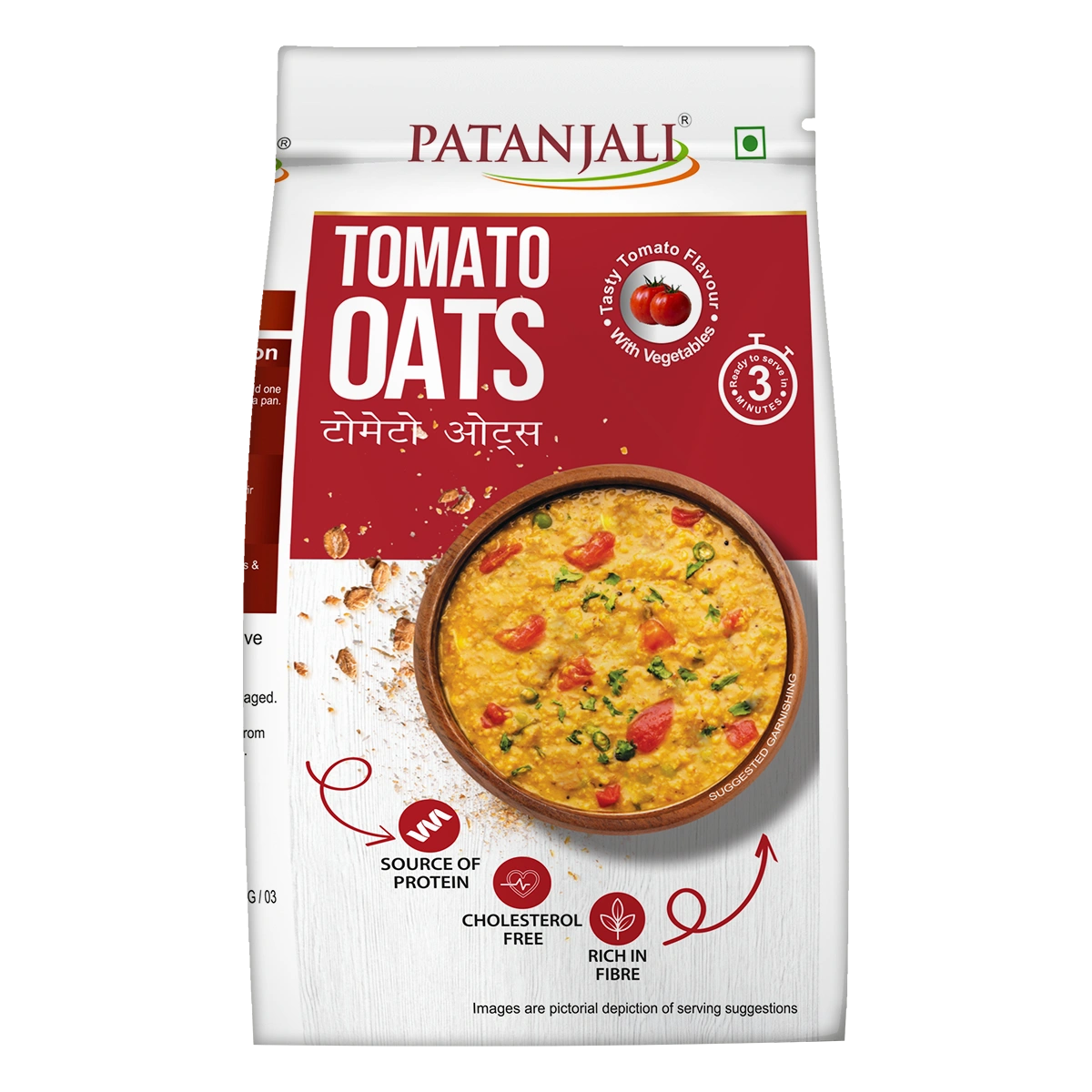 【Patanjali】 Patanjali Tomato Oats 400g｜パタンジャリ トマトオーツ｜200g