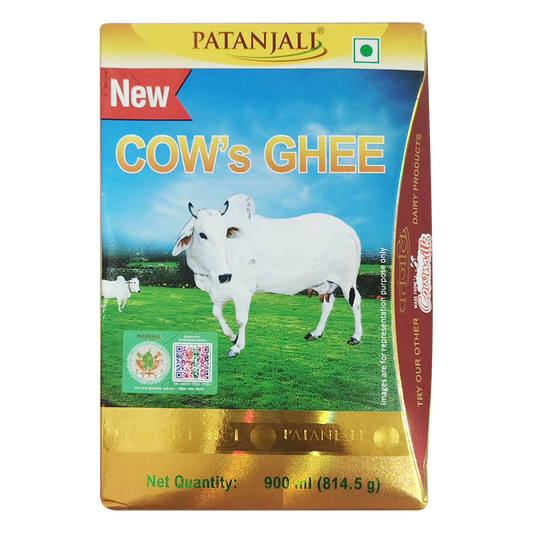 【Patanjali】 Patanjali Cow's Ghee 900g｜パタンジャリ 牛ギー｜900g