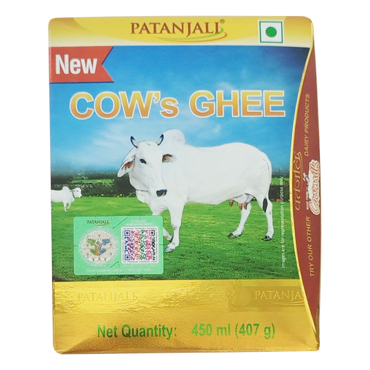【Patanjali】 Patanjali Cow's Ghee 450g｜パタンジャリ 牛ギー｜450g