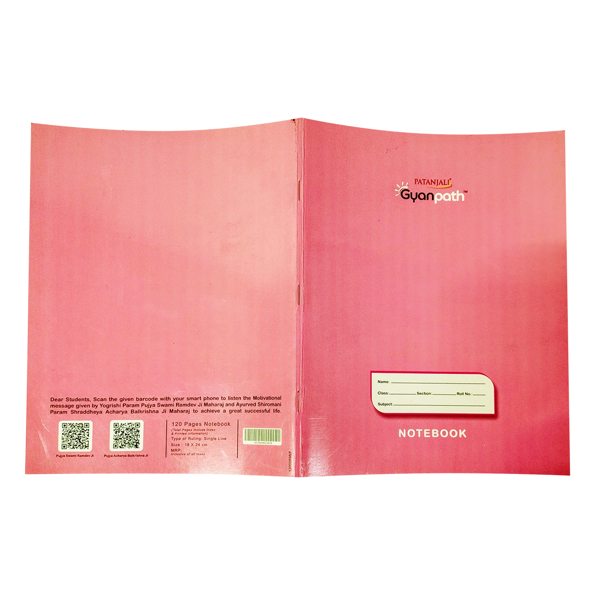 Gyanpath 18x24 Cm C. Pink 120p SL
