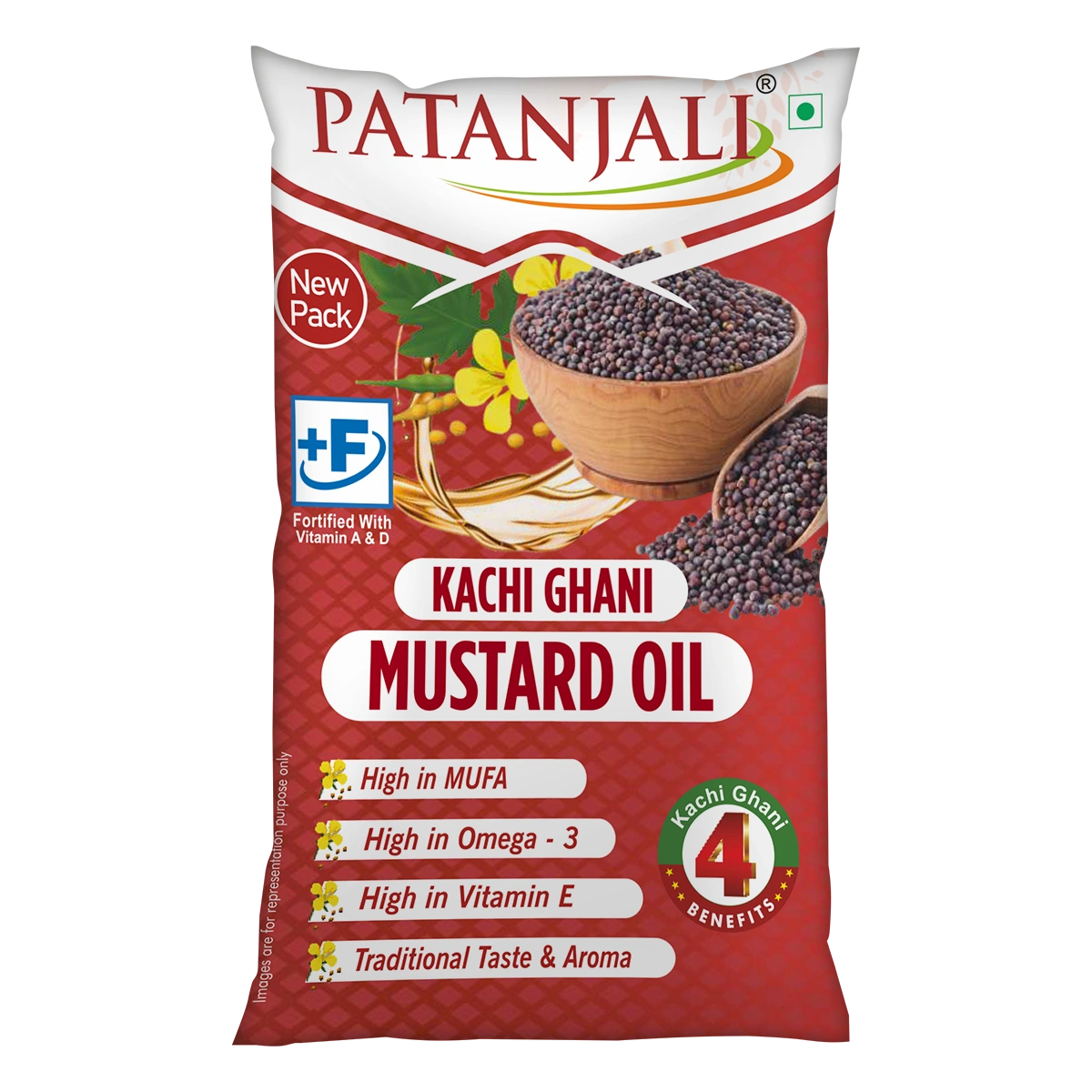 Patanjali Kachi Ghani Mustard Oil (P)