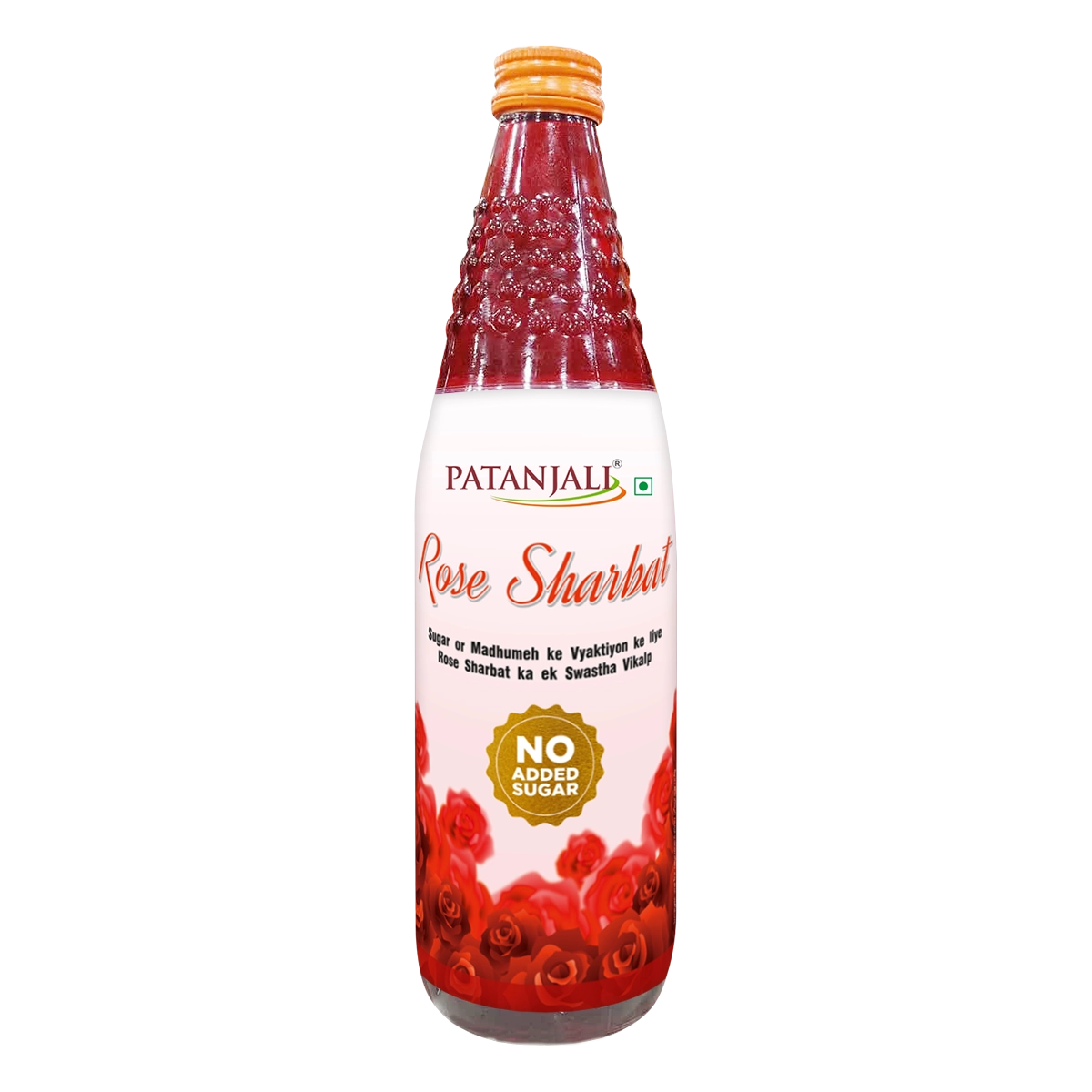 Patanjali Sugar Free Rose Sharbat (750 ml)