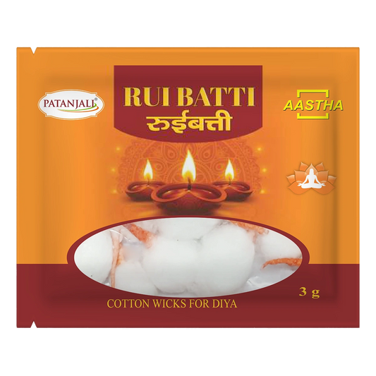 Aastha Round Cotton Wicks (Red)
