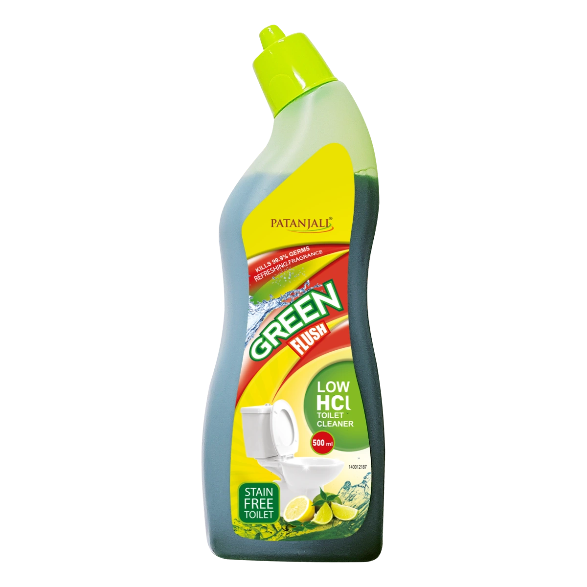 Patanjali Green Flush Toilet Cleaner (Low Hcl)