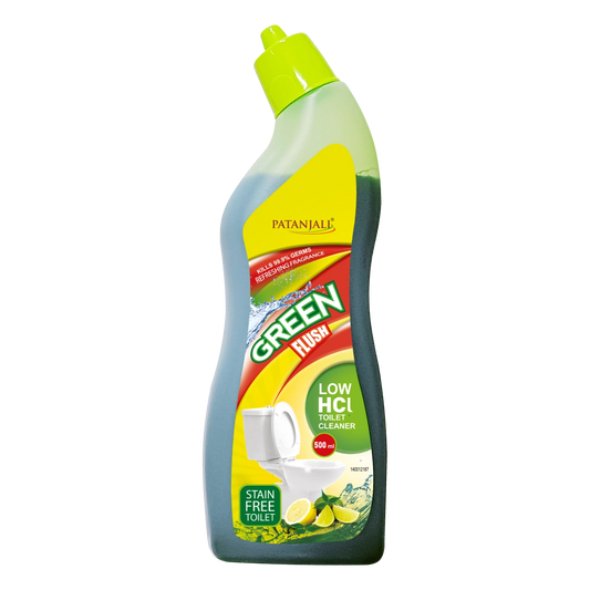 Patanjali Green Flush Toilet Cleaner (Low Hcl)