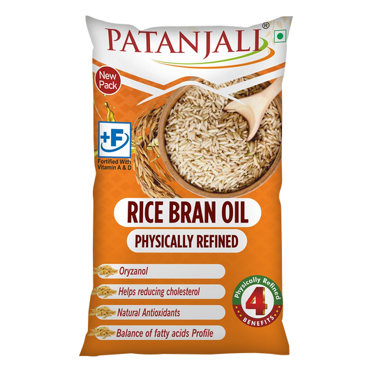 Patanjali Rice Bran Oil 770 G PP