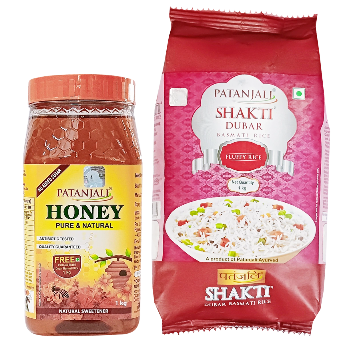 Honey 1kg - Free Shakti Dubar Rice 1kg
