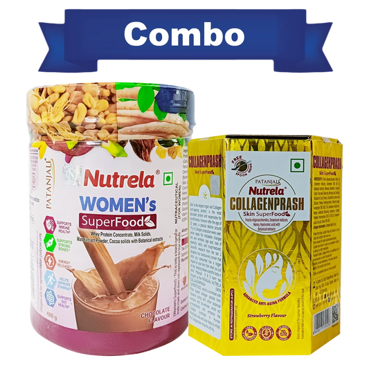 Combo Pat. Nutrela Women Superfood + Collagenprash (400G+400G)