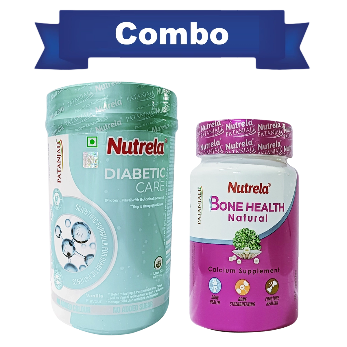 Combo Pat. Nutrela Diabetic Care + Bone Health (400G+30N)