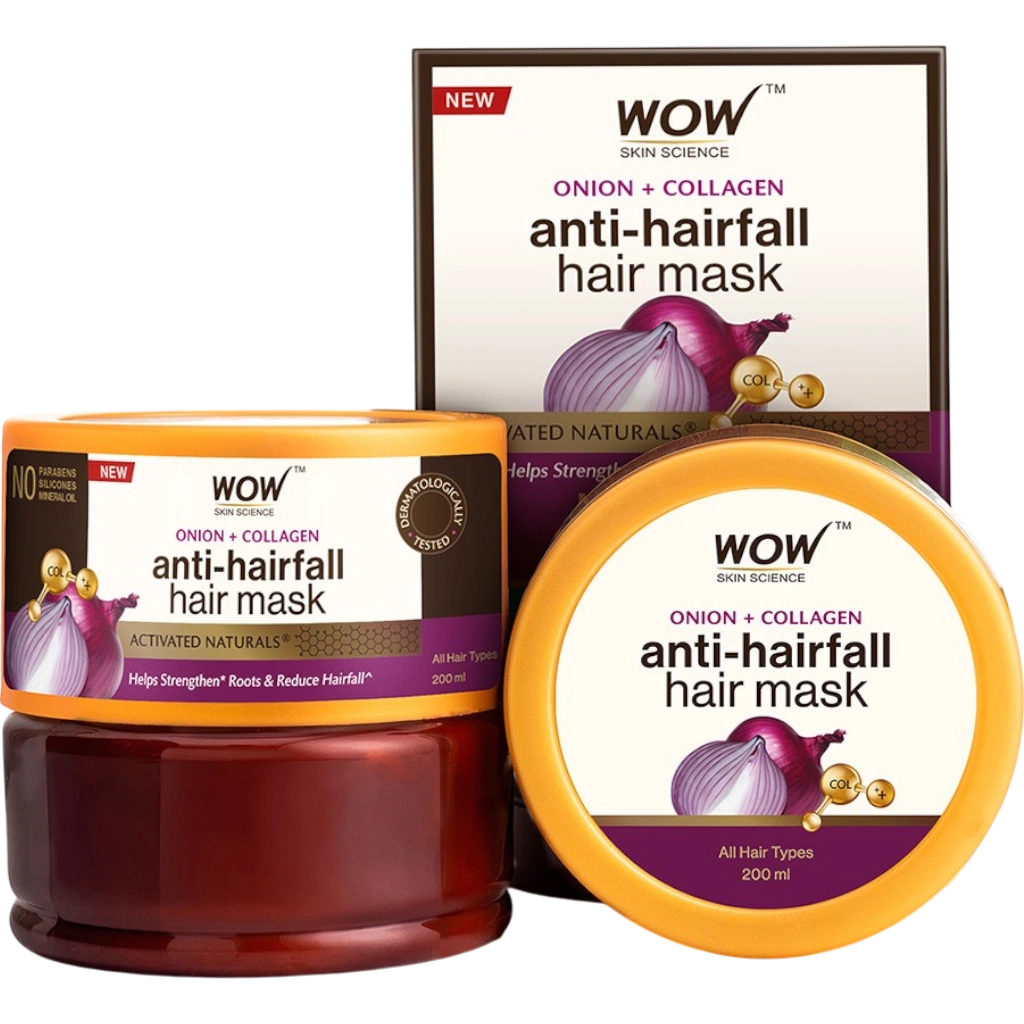 Onion & Collagen Hair Mask Anti-Hair Fall & Strengthening 200ml