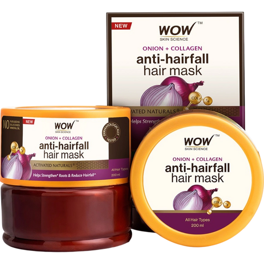 Onion & Collagen Hair Mask Anti-Hair Fall & Strengthening 200ml