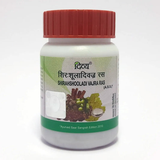Divya Shirahshooladi Vajra Ras 60 Tab (33 gram)