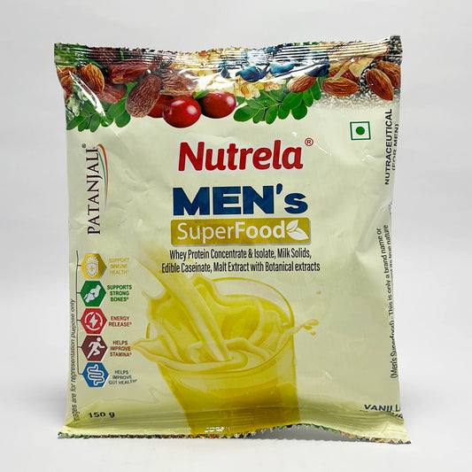 【Patanjali】 Patanjali Nutrela Men's Superfood 150g｜パタンジャリ ニュートレラ メンズ スーパーフード｜400g