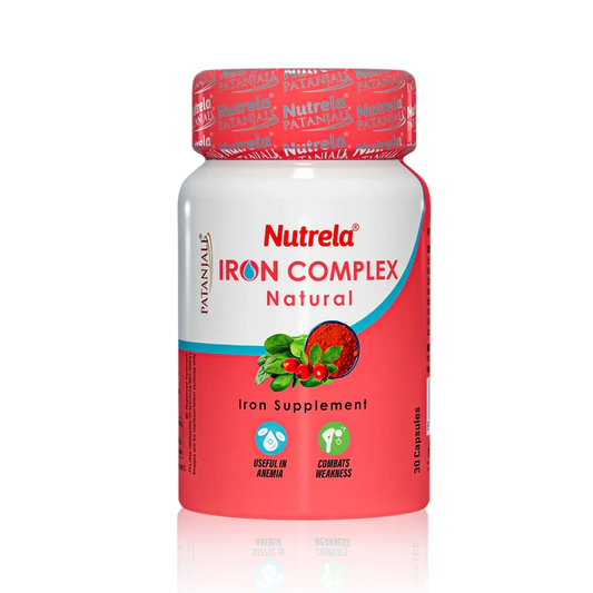 Patanjali Nutrela Iron Complex Natural Capsule