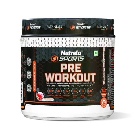 Patanjali Nutrela Sports Pre - Workout-(Watermelon)