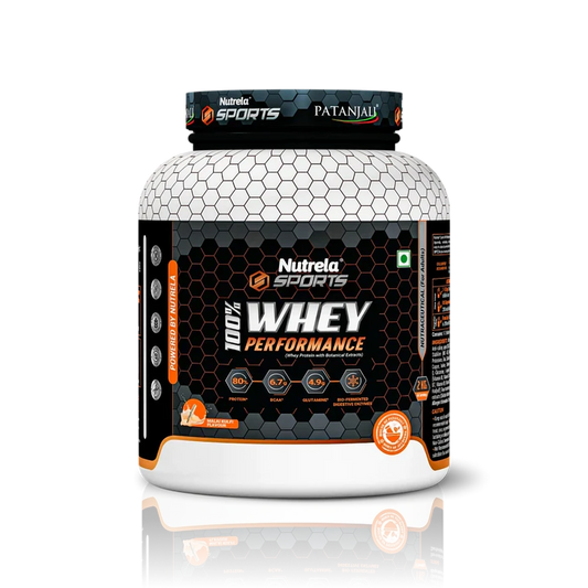 Patanjali Nutrela Sports Whey Performance (Malai- Kulfi) 2000g