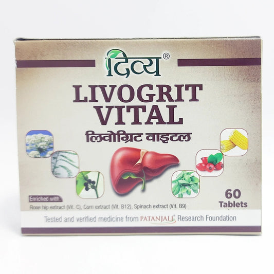 Divya Livogrit Vital 3 U X 20 N (38 Gram)